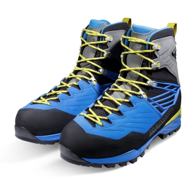 Mammut Buty górskie Kento Pro High GTX (buty górskie z mocowaniem na raki, wodoodporne) niebieski/titanowy szary męskie